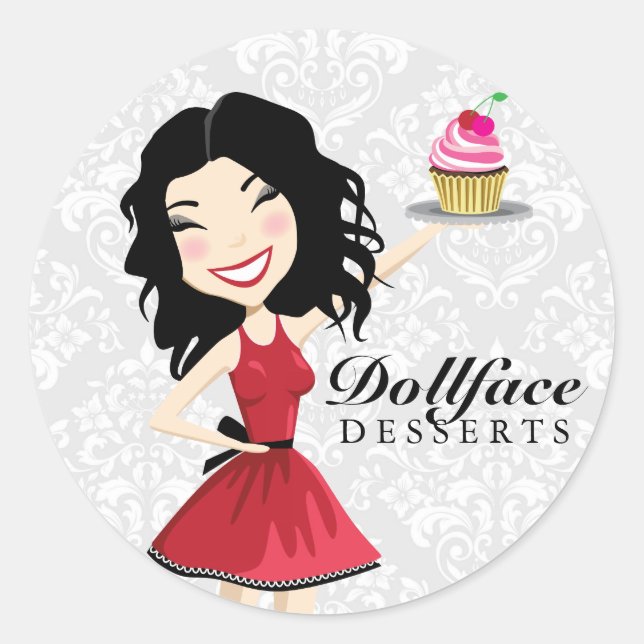 Adesivo 311 Desserts Dollface Kimmie Damask (Frente)