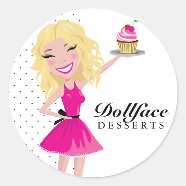 Adesivo 311 Dollface Desserts Blondie (Frente)