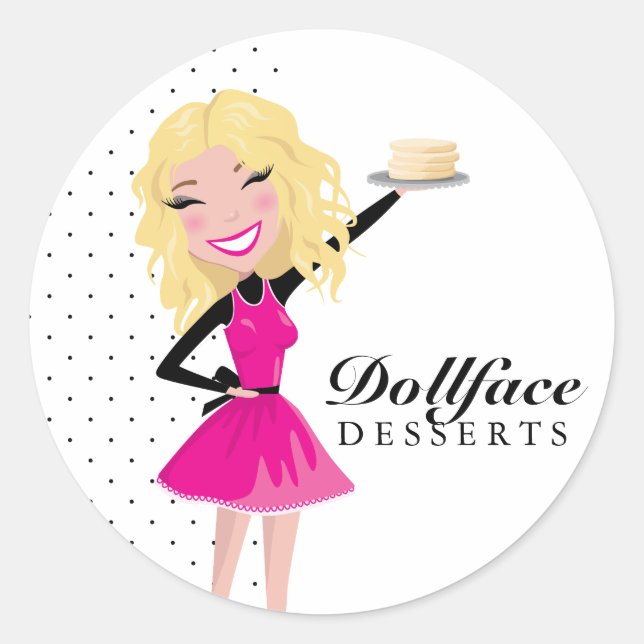 Adesivo 311 Dollface Desserts Blondie Cookies (Frente)