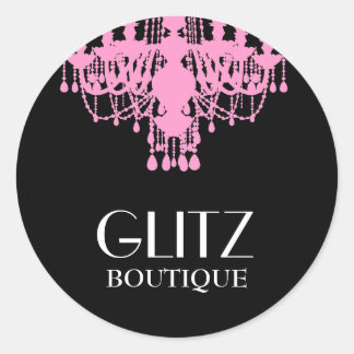 Adesivo 311 Glitz Boutique Pink Chandelier