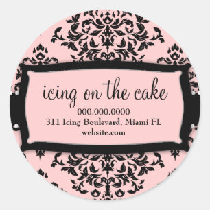 Adesivo 311 Grito no rosa-doce do bolo