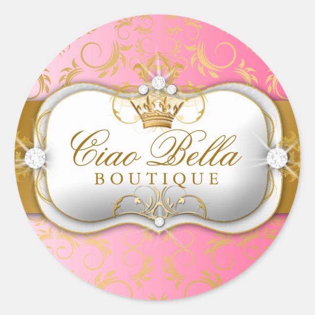 Adesivo 311 Ouro Ciao Bella - Fade Rosa Divina (Frente)
