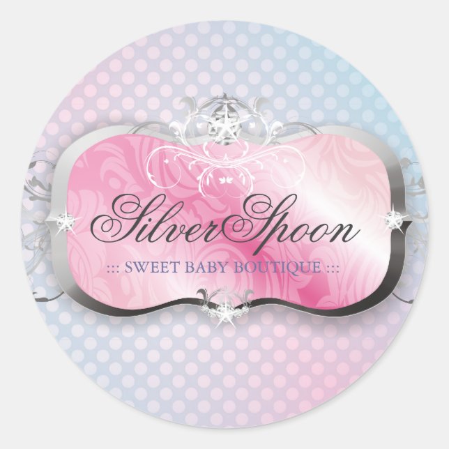 Adesivo 311 Silver Spoon Baby Boutique (Frente)
