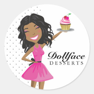Adesivo 311 sobremesas Ebonie de Dollface no rosa