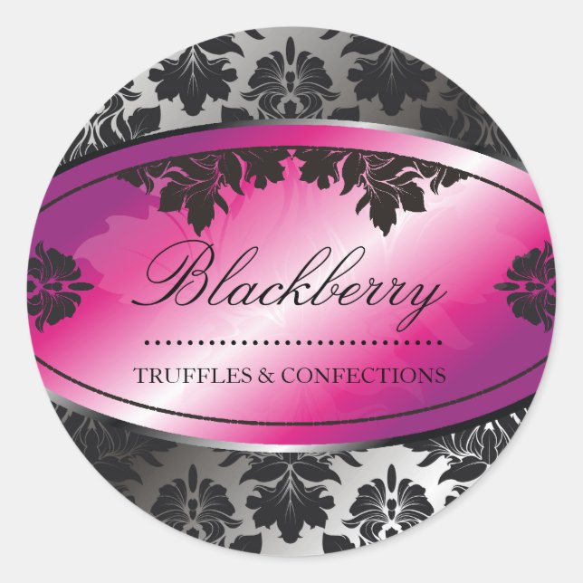 Adesivo 311-Sweet Blackberry Truffle Damask (Frente)