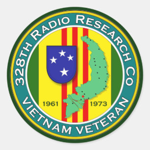 Adesivo 328th RRC - ASA Vietnam