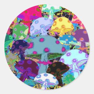 Adesivo 32 Cogumelos #2