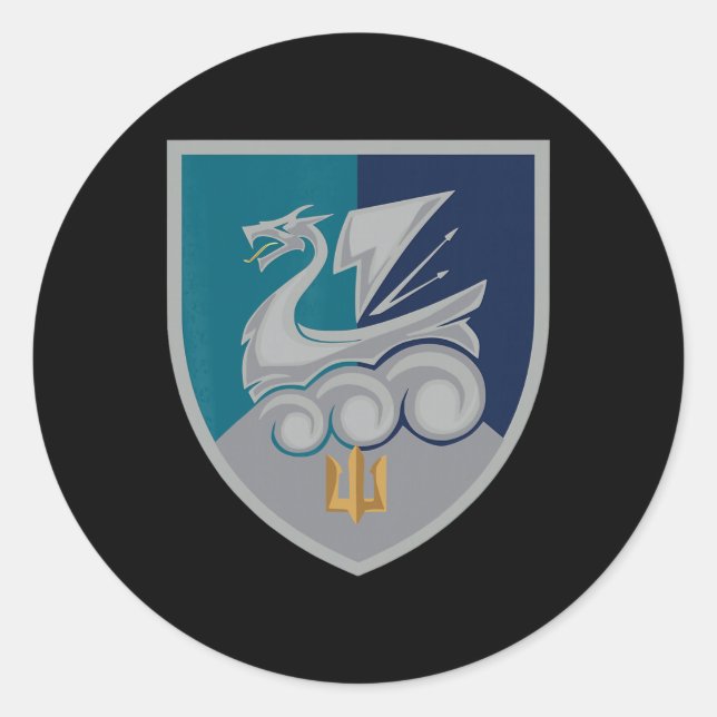 Adesivo 36th Naval Infantry Brigade (ukraine) Ukrainian Mi (Frente)