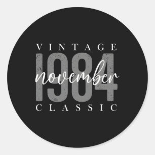 Adesivo 39 De Novembro De 1984 39ª Decoração