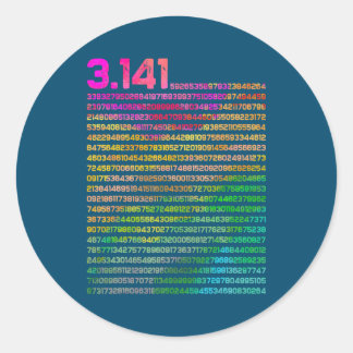 Adesivo 3 14 Professor de Física de Matemática Irracional 