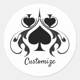 Adesivo 3 Espadas Negras Tribal Thunder_Cove