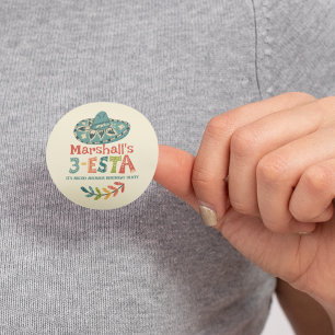 Adesivo 3-Esta Aniversário Personalizado