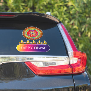 Adesivo 3. Happy Diwali, o festival de luzes da Índia