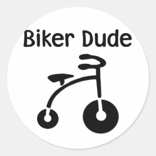Adesivo 3 Rodas - Dude do Biker