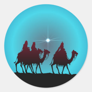 Adesivo 3 WISEMEN & ESTRELAS por SHARON SHARPE