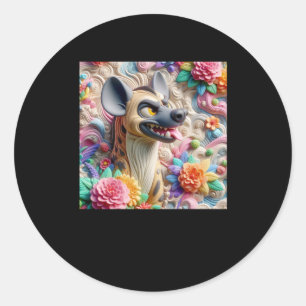 Adesivo 3d Hyena Hyenas Sticker