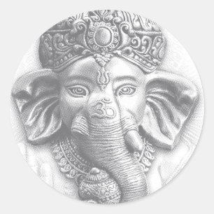 Adesivo 3d Lord Ganesha - Om