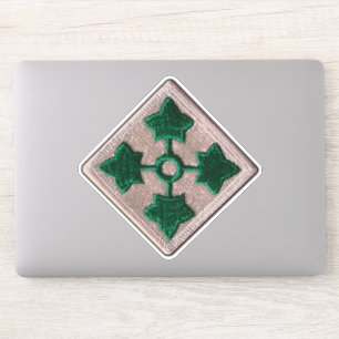 Adesivo 4ª Divisão de Infantaria INF Fort Carson Contour S