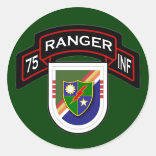 Adesivo 4º Bn, 75º Regimento de Infantaria - Rangers