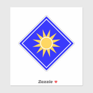 Adesivo 40ª Divisão de Infantaria Militar dos Estados Unid