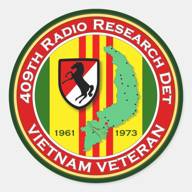 Adesivo 409.o RRD - ASA Vietnam (Frente)