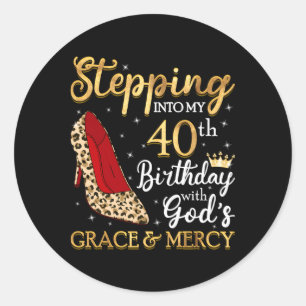 Adesivo 40 Entrando No Meu 40º