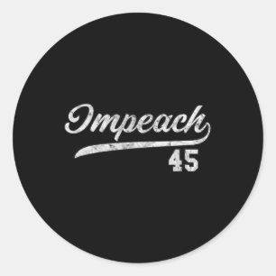 Adesivo 45 - Impeach Trump Anti Trump