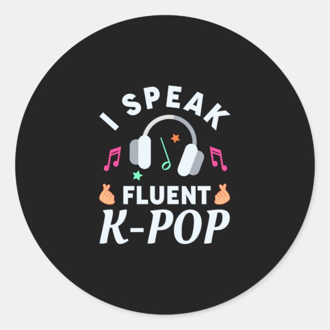 Adesivo 47.I Fala Fluent KPop (Frente)
