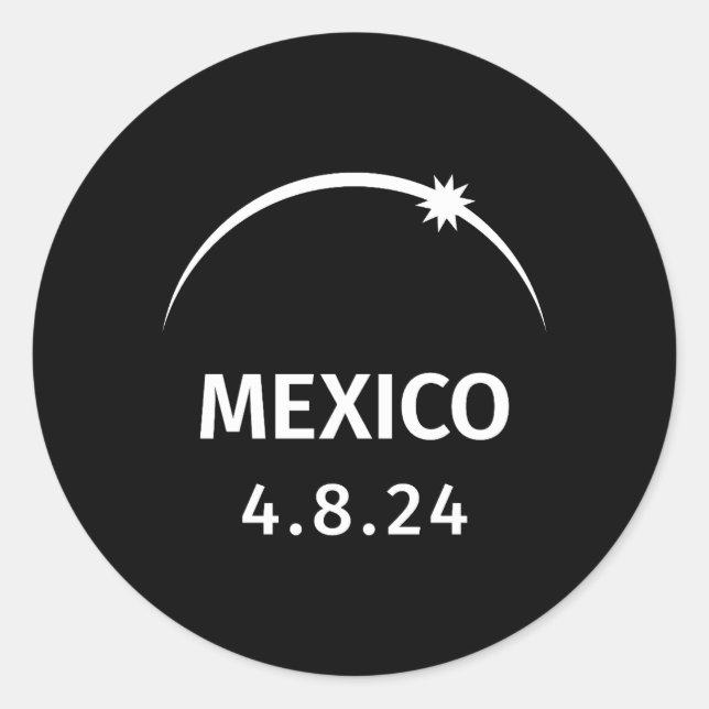 Adesivo 4.8.24 Eclipse Solar México (Frente)