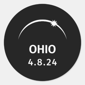 Adesivo 4.8.24 Eclipse Solar Ohio