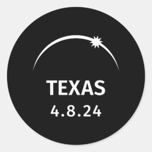 Adesivo 4.8.24 Eclipse Solar Texas