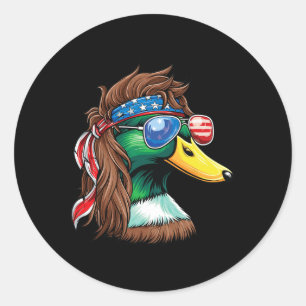 Adesivo 4 De Julho Camisa Do Duque Usa Bandeira Funny Patr