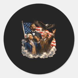 Adesivo 4 de julho divertido patriótico bandeira americana