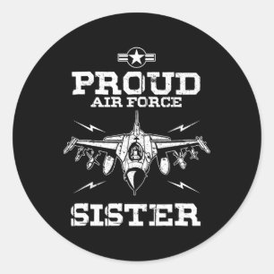 Adesivo 4 de julho Irmã Orquestra da Força Aérea Orgulhosa