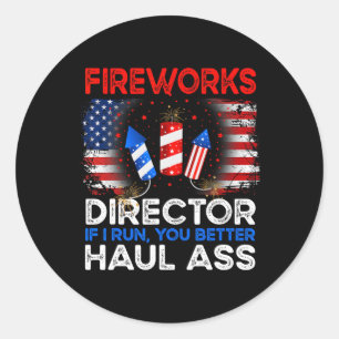 Adesivo 4 De Julho Men Fireworks Diretor Se Eu Lhe Dirigir