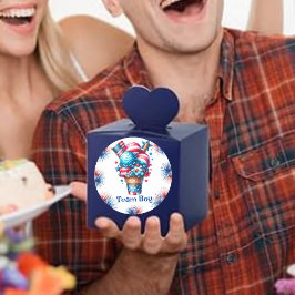 Adesivo 4 de julho Sorvete Raça do Gênero Garoto da Equipe