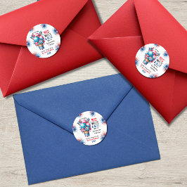 Adesivo 4 de julho Sorvete Revolução de Gênero