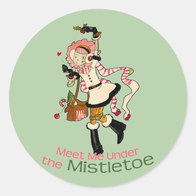 Adesivo 4 monstro pequenos - feriado de Nessa (Frente)