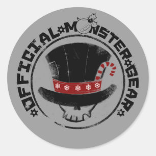 Adesivo 4 monstro pequenos - logotipo do feriado de Andy