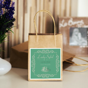 Adesivo 4 pcs Vintage chá verde personalizado