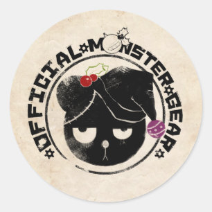 Adesivo 4 pequenos monstros - Logotipo Michael Holiday