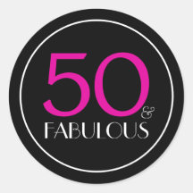 50ª Festa de aniversário|50 e fabuloso|Rosa e Pret