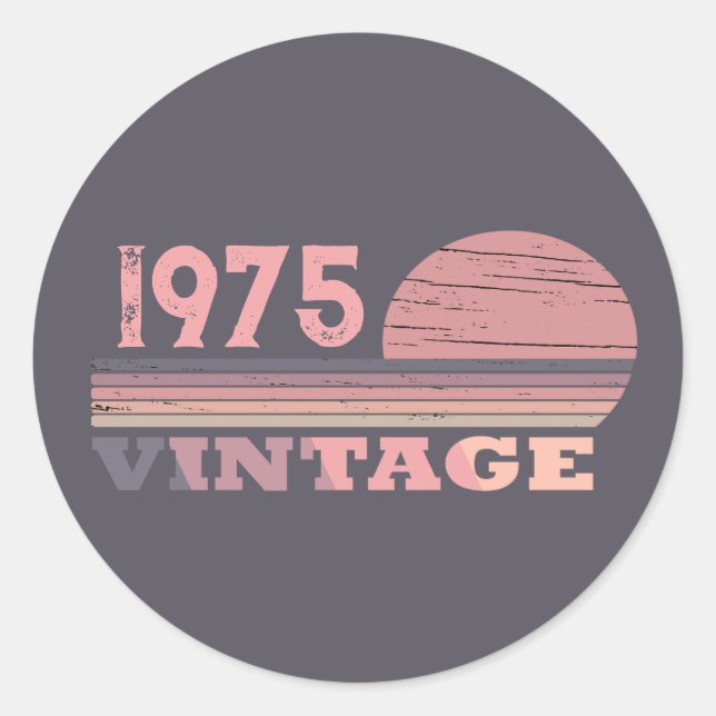 Adesivo 50ª festa de aniversário personalizada (Frente)