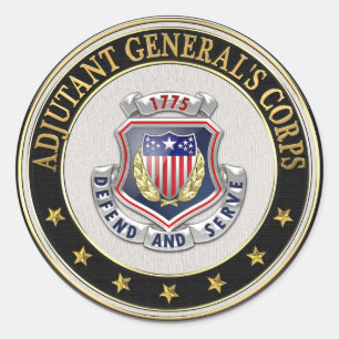 Adesivo [500] AG Corps - Insígnia Regimental [3D]