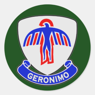 Adesivo 5010Regimento de Infantaria de rua (Airborne) DUI