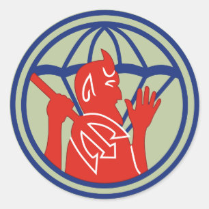 Adesivo 504th Registro de PIR (WWII)