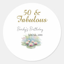 50 & fabuloso lótus dourado lírio aquarela