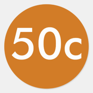 Adesivo 50c