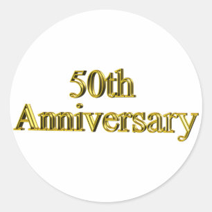 Adesivo 50thanniversary17t