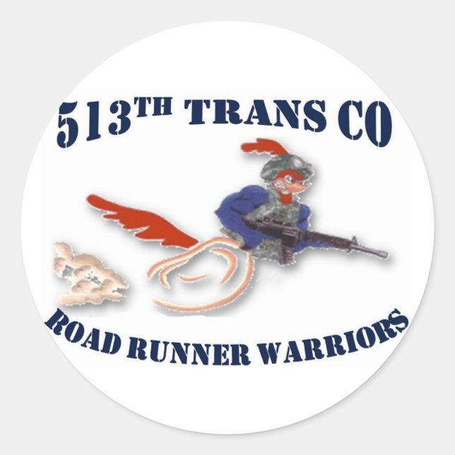 Adesivo 513º azul (Frente)